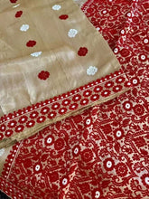 Saree Pure Assam Muga Traditional Festive Authentic Silk Mark Durga Pujo Diwali Premium Exclusive S11031 Saree - Saree - Aakritee - S11031
